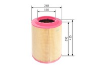 Luftfilter Bosch F 026 400 075 Filtereinsatz FüR Eurocargo Iveco 1 3
