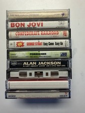 Vintage Cassette Tapes Lot Of 9