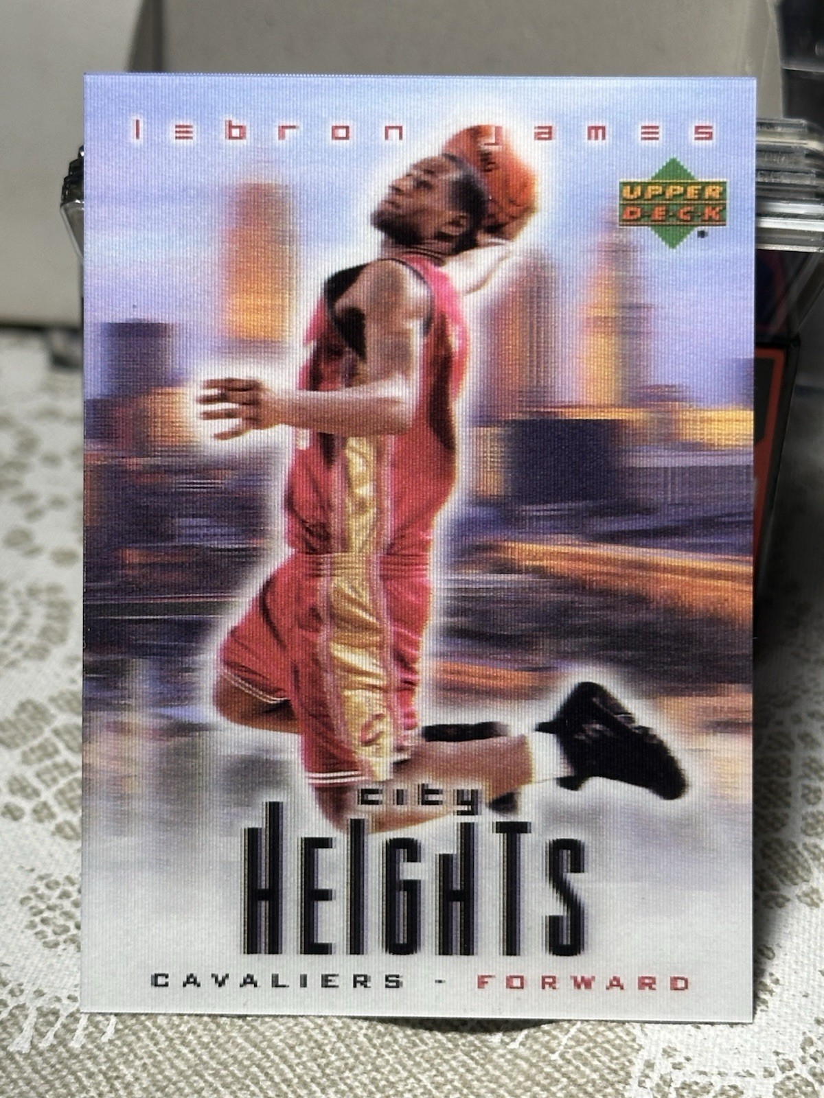 LEBRON JAMES 2003-04 Upper Deck City Heights Redemption Special Rookie RC