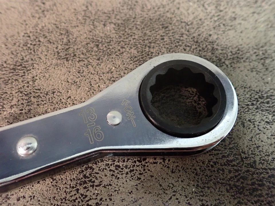 Llave de caja de trinquete combinada de 12 puntos LANG RB-2226 11/16" y 13/16" (BN410) Foto 3 de 4