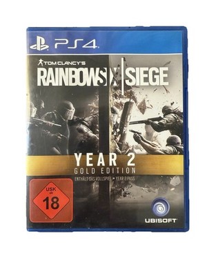 Tom Clancy's Rainbow Six: Siege Year 2 Gold Edition Playstation 4 PS4 Neu OVP