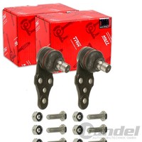 2X TRW Traggelenke Beidseitig Vorne Passend FÜR Chevrolet Lacetti Nubira Daewoo