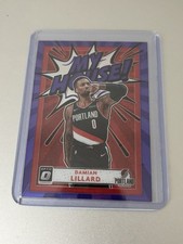 2020-21 Panini Donruss Optic - My House! Damian Lillard #7 Purple Prizm