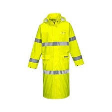 FR44YERXXL Portwest Sealtex Flame FR Hi-Vis Coat 50 Inch Yellow 2X-Large NEW