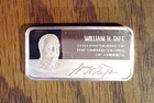 Franklin Mint Presidential Ingot Taft 1000 grains .925 Silver (2 oz)