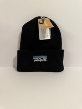 Patagonia Men's Casual Winter Warm Knit Beanie Hat Color Black