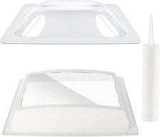 RV Skylight Replacement Bundle 18" x 26" Skylight Outer Dome Fits 14" x 22"
