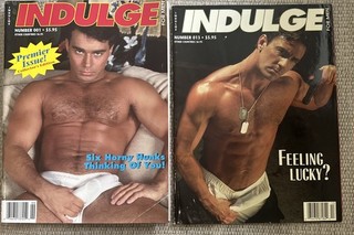 Lot of 2 Indulge For Men Magazine Gay Interest