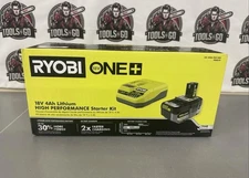 RYOBI ONE+ 18V HIGH PERFORMANCE Starter Kit with 4.0 Ah Battery and Charger