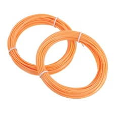 2 Pcs 3D Pen Filament, 1.75mm Dia 33ft Length, Fluorescent Orange
