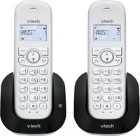 VTech CS1551 DECT Cordless Phone 2 Handsets with Answering Machine & Call Block