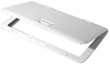 Tempress, 1323 Access Slam Boat Hatch, 13" x 23-1/4", White, #44430