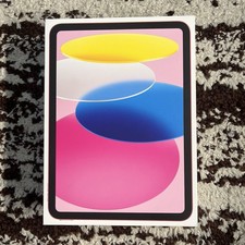 Apple iPad 10th Generation Wi-Fi 64GB Pink Tablet Box Only Empty 