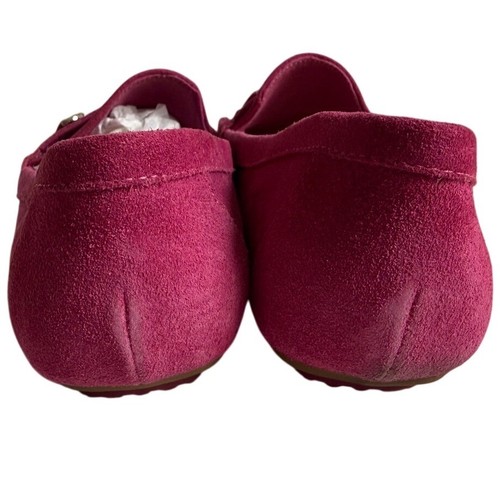 Isaac Mizrahi Live Fuchsia Pink Suede Horsebit Driving Loafers Women Size 8.5 - Bild 5 von 12
