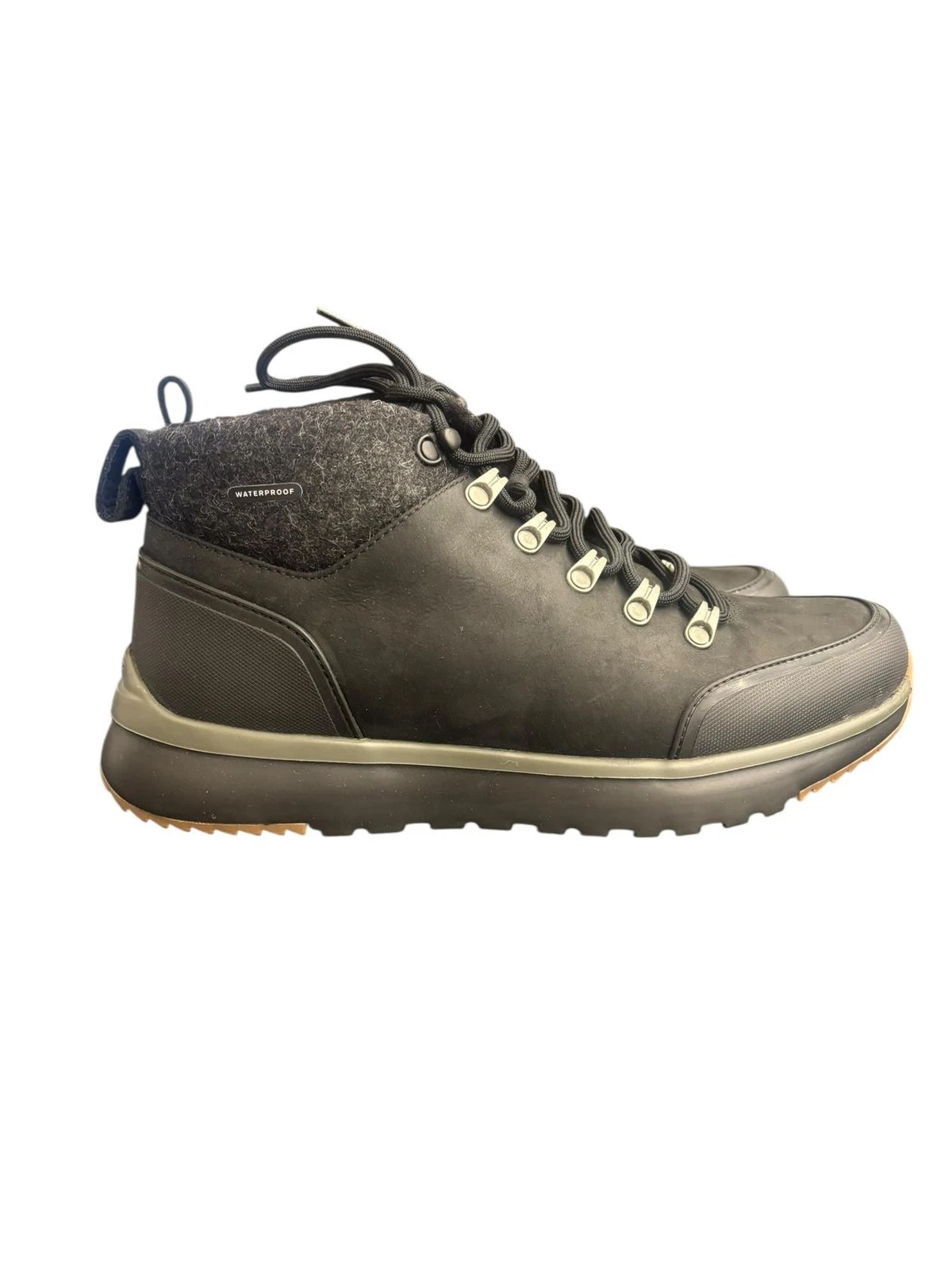 UGG Men's Olivert Snow Boot, Waterproof Black 1017275 Size 8 M