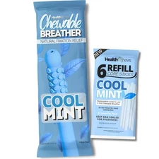 Health Chews Cool Mint Quit Smoking Inhaler Natural Aromatherapy Chew Stick