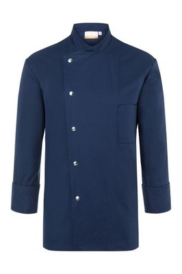 KARLOWSKY Herren Kochjacke LARS Druckknöpfe Regular-Fit Marine