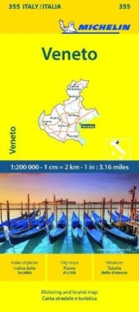 Veneto - Michelin Local Map 355: Straßen- und Tourismuskarte 1:200.000 - Image 6