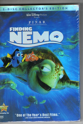Finding Nemo DVD Two Disc Collector's Edition New Sealed Disney Pixar Movie