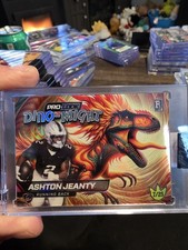 Wild Card 2025 Alumination Dino-Might Ashton Jeanty Rookie Serial Numbered 7/25
