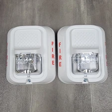 System Sensor SWL Fire Alarm Speaker Strobe Wall White 