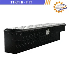 60''×13''×14.5'' Aluminum Side Mount Pickup Truck Trunk Storage Tool Box w/Lock