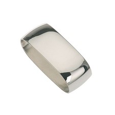 Echtsilber Serviettenring 925 Sterling Silber Elegante Tischdeko oval modern Neu