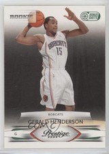 2009-10 Panini Prestige Rookie Bonus Shots Green 2/25 Gerald Henderson #162 0q3