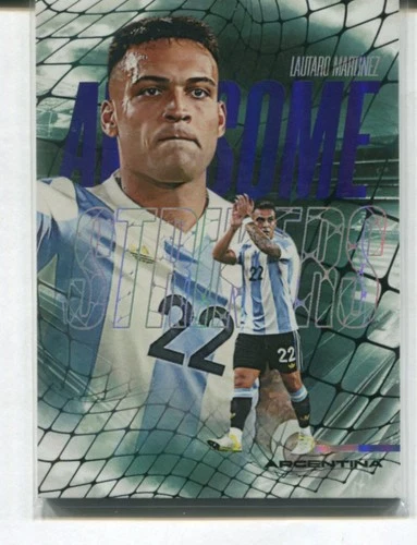 2025 FUTERA FANS SELECTION LAUTARO MARTINEZ AWESOME STRIKERS BLUE-SHINE /15 A460