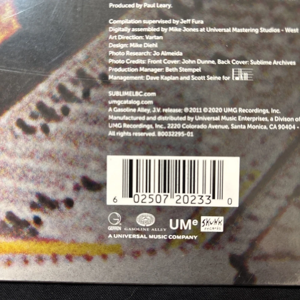 Sublime - Icon (Oceania Blue LP)- New Sealed Mint Does Not Have Walmart Sticker - Image 3 of 3