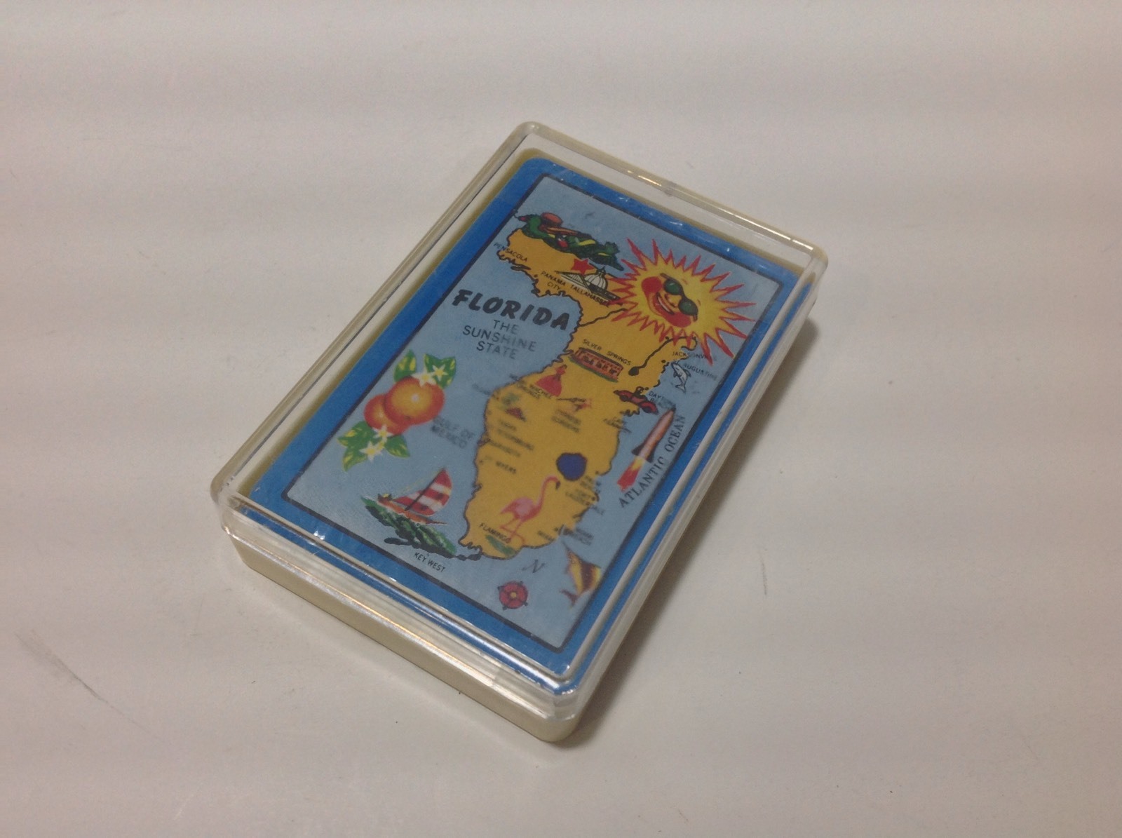 Vintage Florida The Sunshine State Souvenir Playing Cards New W Case eBay