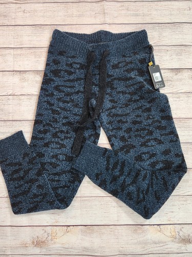 PJ Salvage Lounge Pants XS Soft Jogger Stretch Elastic Waist Animal Print NWT