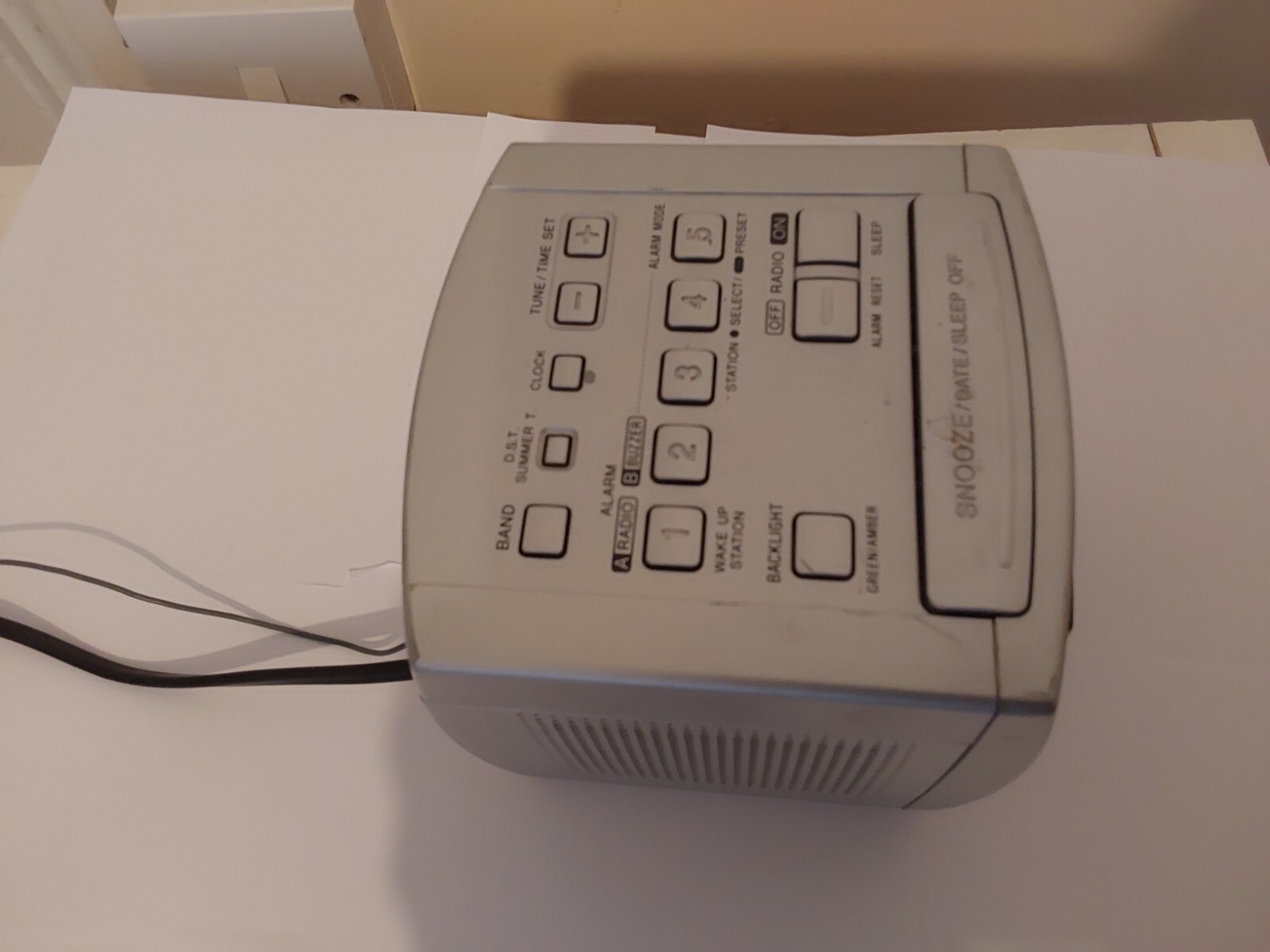 Sony ICFC113L Dream Machine 3 Band Radio FM LW MW Mains Bedside Alarm