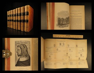 1857 Lincolnshire Architecture Society Illustrated Cathedrals Heraldry Britain