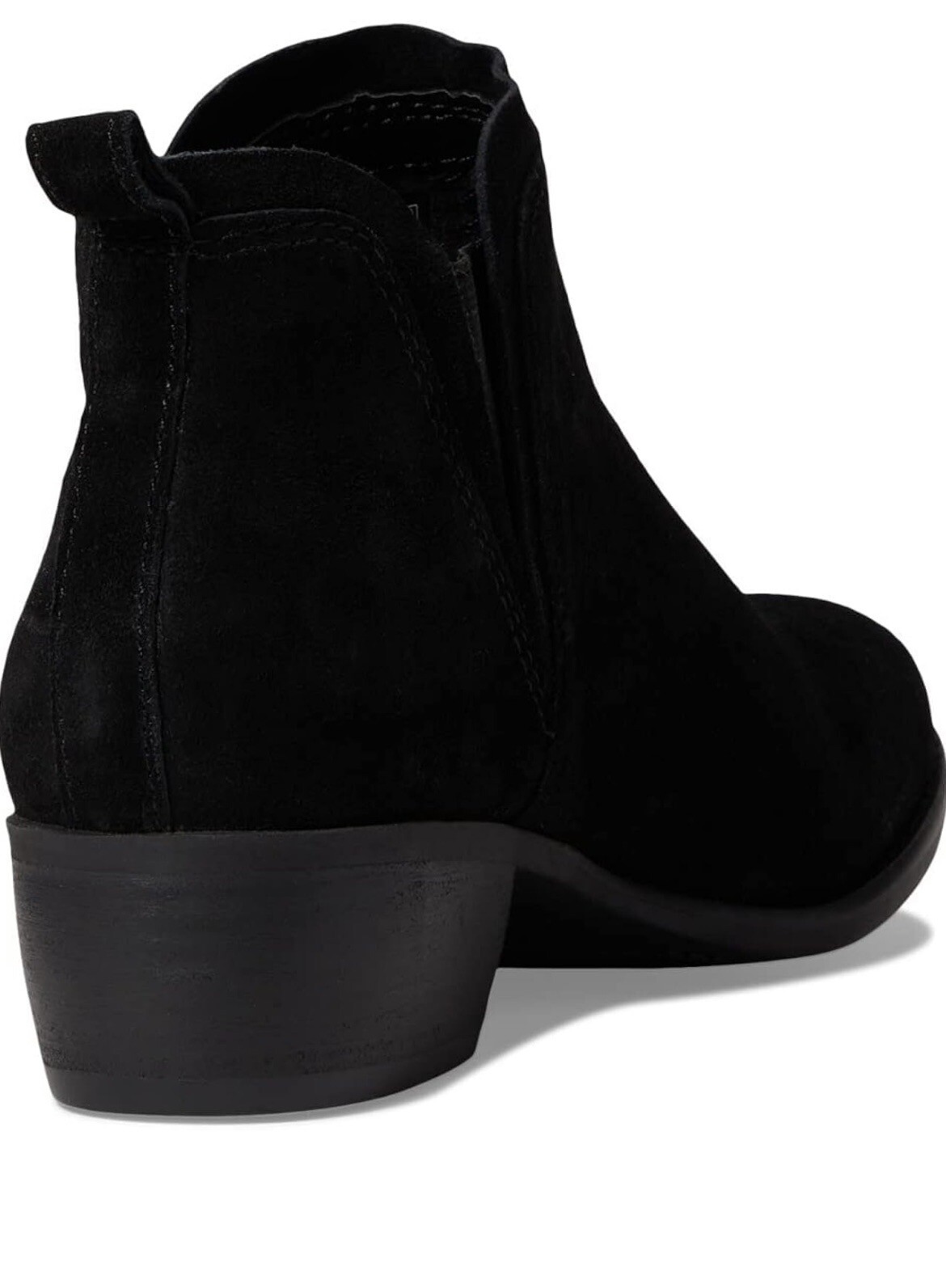 Skechers Texas Rodeo Night Women’s Black Suede Booties Size 6 NIB