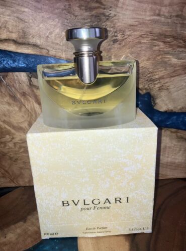 Bvlgari Pour Femme By Bvlgari Edp Spray 3.4 Fl.oz For Women Rare.