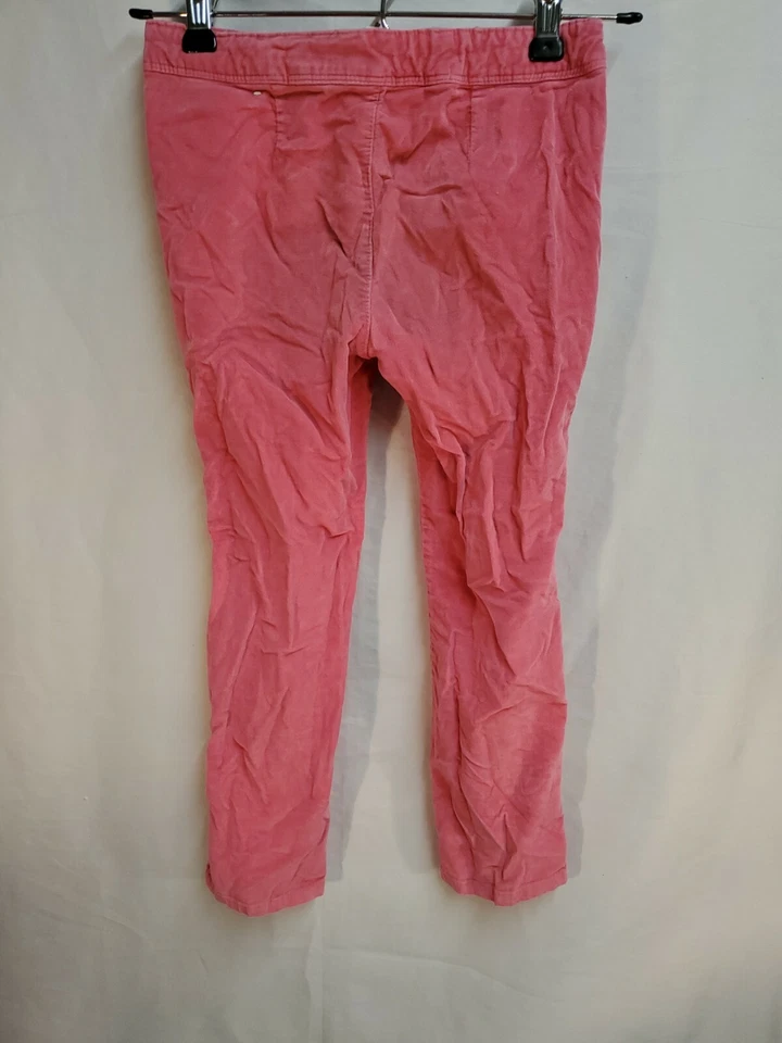 Pantalones de terciopelo rosa Toughskins para niñas con lentejuelas en los lados para niñas talla 6. Foto 2 de 4