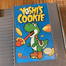 Nintendo NES Yoshi&rsquo;s Cookie Polished Pins Authentic w/ Case
