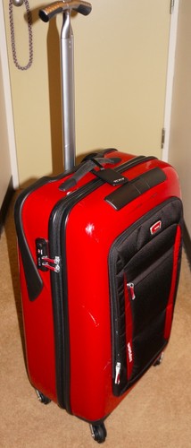 Tumi Ducati Red Quattroporte 4 Wheeled 