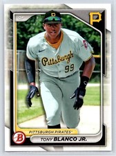 Tony Blanco Jr. 2024 Bowman Prospects #BP-132 Pittsburgh Pirates