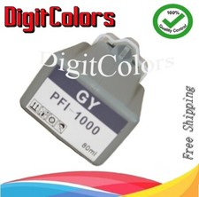 PFI-1000 Gray Compatible Ink Cartridge for Canon Lucia ImagePROGRAF Pro-1000