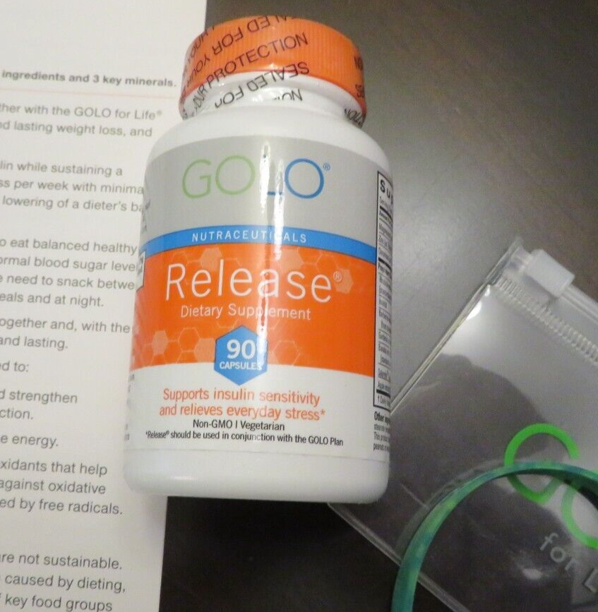 NEW SEALED GOLO RELEASE 1 Fat Burn Control Best Weight Loss Diet Pills