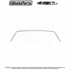 78-88 G-Body Rear Window Glass Reveal Trim Molding "Chrome" Anodized 3pc Set