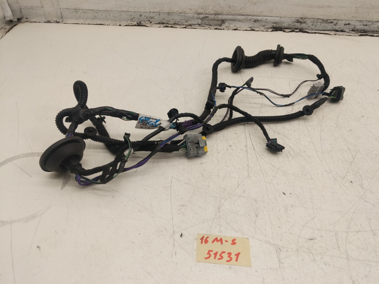 2016 Tesla Model S Left Rear Driver Side Door Wiring Harness Loom