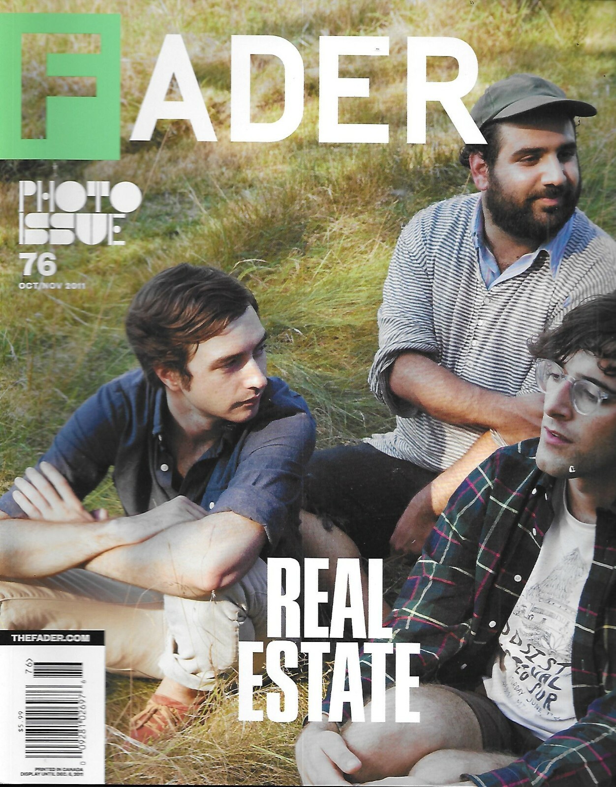 Fader Magazine Photo Issue Real Estate Zola Jesus ASAP Rocky Fashion 2011
