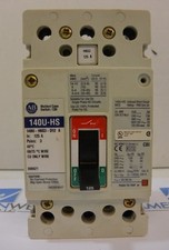 Allen Bradley 140U-H6S3-D12-A 140U-HS 125a Molded case switch - GOOD!