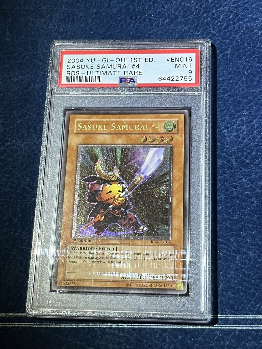 PSA 9 Sasuke Samurai #4 Ultimate 1st Ed RDS Rise Of Destruction