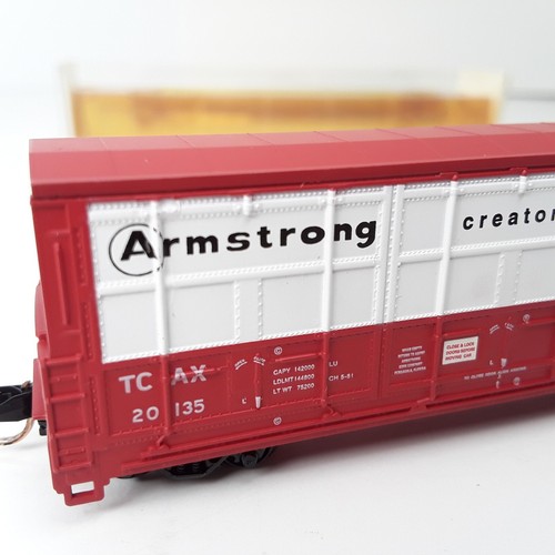 Red Caboose N RN-17404-4 Thrall Box Car Armstrong New - Picture 11 of 19