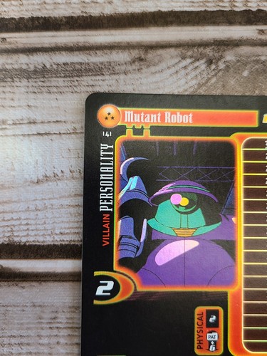 DBGT Dragon Ball GT Flat FOIL Mutant Robot 141 CCG Score Unlimited Baby Saga LP - Picture 3 of 8