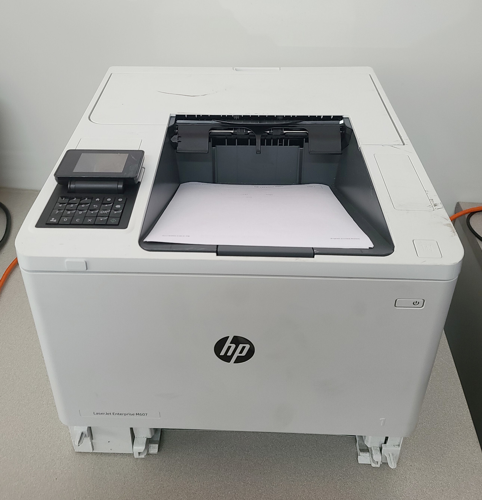 HP LaserJet Enterprise M607 Mono Laser Printer K0Q15A 55 PPM PGC 61K eBay